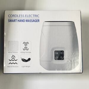 Cordless Smart Hand Massager with Heat & Vibration